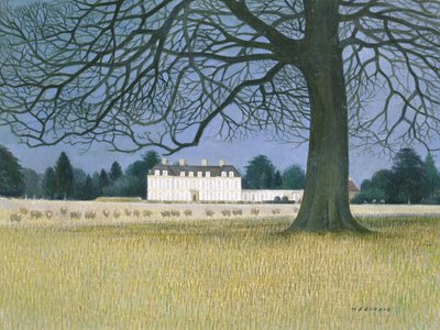 Middleton Park, Oxfordshire (acrílico a bordo) de Walter Bell Currie Walter Bell Currie